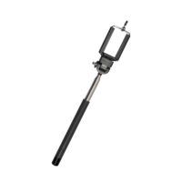 Premium Silver Plastic Phone Selfie Stick - Image 2