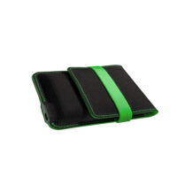 Simple Green Leather Smartphone Case - Image 3